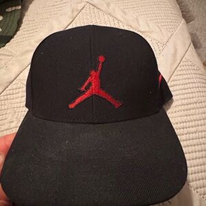 OG Jordan Nike Black Cap with Red Tag
